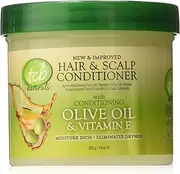 TCB Naturals Conditioner Hair & Scalp Olive Oil & Vitamin-E Jar, 10 Ounce