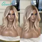 Woman Hair Wigs Brazilian HumanHair Wig 13x4 Ash Honey Blonde Lace Frontal Wig