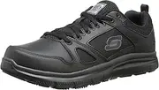 [Skechers] for Work Men's Flex Advantage Slip Resistant Oxford Sneaker