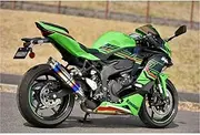 ZX25R SE 8BK-ZX250H G436-54-P1J R-EVO2 Slip-on Heat Titanium Silencer for Motorcycles