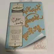 New Spellbinders Die Set VINE BORDER D-Lites S4-500