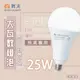 舞光 E27燈頭 LED 25W 白光 黃光全電壓大廣角球泡燈 通過CNS 無藍光危害 超高亮度 適合挑高場所 工廠 / 〖永光照明〗MT2-LED-E2725%