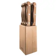 GRYLT 9 Piece Steak Knife Block Set - Robins Kitchen