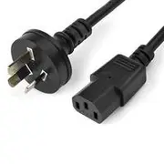 StarTech 3m 10 ft Power Supply Cord, AS/NZS 3112 to C13 - PXTA1013M