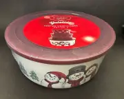 St. Nicholas Square Yuletide Nested Containers Set Of 3 Snowman Design