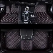 Custom Car Floor Mats Custom Car Floor Mats for Toy&OTA for Hilux 2015 2016 2017 2018 2019 2020 2021 2022 2023 Auto Carpets Foot Coche Car Mats(Black red)