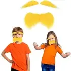 Party Makeup Ball Mustache Eyebrows Set Girls Elf Dress Up Props For Kids