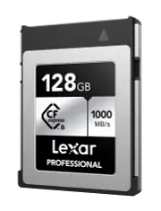 Lexar Professional CFexpress Type B Card SILVER Series 128GB