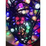 ［九成新］［免運］好市多 - LED 氣泡球聖誕樹燈串-10公尺