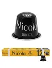 40 CAPSULES NICOLA Nespresso * Intenso Coffee Pods INTENSITY 12