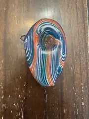 3” Glass Pipe Bowl Pipe Pebble Swirl