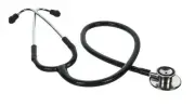 Eisco Labs Student Stethoscope, 22"L Tubing - Spare Ear Tips & Diaphragm Cover