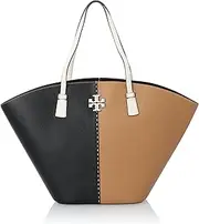 [Tory Burch] Tote Bag 63960 MCGRAW COLOR-BLOCK SHOPPER TOTE