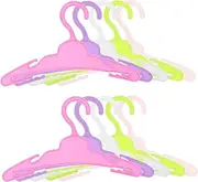 10pcs Doll Mini Hanger Clothes Hanger Doll House Dollhouse Doll Dolls Pant Hangers Tiny House Miniature Doll Accessories Coat Hangers Clothes Hanging Rack Plastic