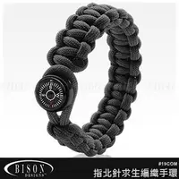 在飛比找PChome商店街優惠-BISON COMPASS BUTTON BRACELET 