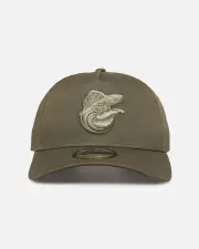 [New Era] New Era Baltimore Orioles 'Tonal Olive' 9forty A-frame Snapback Olive - Size ONE ONE Olive