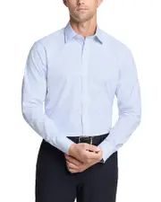 The Men's Store at Bloomingdale's Cotton Stretch Check Regular Fit Dress Shirt - Exclusive