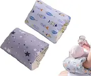 Cozy Cradle Arm Pillow, Breastfeeding Pillows, Nursing Pillows for Breastfeeding, Baby Nursing Pillow, Arm Pillow for Feeding Baby (Lobular Blue Fish)