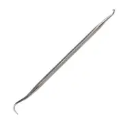 Stainless Steel Pick Tool – Angled & Round Hook Ends for Detecting Finds