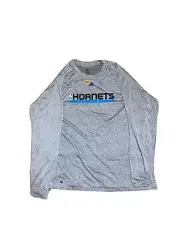 Adidas Hornets Basketball Climalite Longsleeve T-Shirt