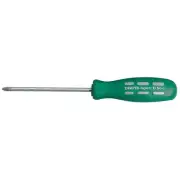 Draper Pozi Drive Mechanic's Screwdriver 75mm No.0 Soft Grip Handle 67861