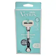 Venus Deluxe Smooth Sensitive Razor Handle + 2 Cartridge Refills