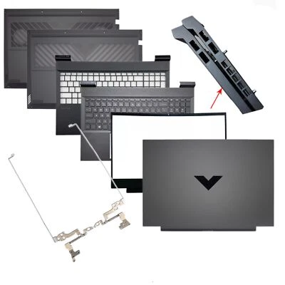 New HP 7/8 Victus 16-D 16-E TPN-Q264 263 Back Cover/Bezel/Palmrest/Bottom Gray