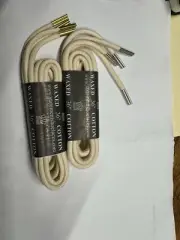 2 Pair of “36” Waxed Cotton “1/8” Round Dress Laces