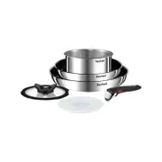 6pc Tefal Ingenio Emotion Induction Non-Stick Stainless Steel Cookware Pan Set