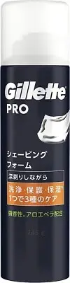 Gillette PRO Shaving Foam, 8.5 oz (245 g) Instantly Changes into Fluffy Foam