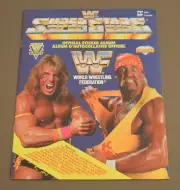 1991 Diamond WWF Superstars empty album Hulk Hogan The Undertaker
