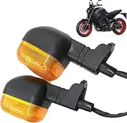 Turn Signals for Motorcycles, LED Front Rear Motorcycle Indicator Light & Turn Signal Lamp, Front & Rear Motorcycle Blinkers, Motorbike Indicators, for Safety (Rear Turn Light)