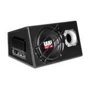 W10 Car Active Audio Stereo Subwoofer Powered Amplifier Enclosure Speaker With Wire 1100W 12V