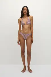 Bebe Bikini Bottom Clare Stripe