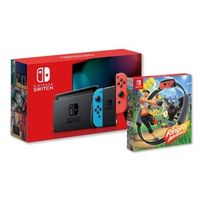 [特價]Nintendo Switch 紅藍主機+NS健身環大冒險