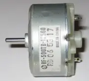 Mabuchi RF-500 Motor - 1.5 to 12 VDC - Solar Motor - Mabuchi RF-500TB-12560
