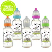 在飛比找momo購物網優惠-【貝喜力克】防脹氣PES葫蘆型奶瓶300ml(2入)