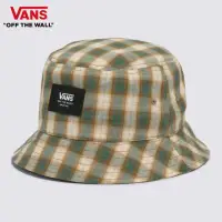 在飛比找momo購物網優惠-【VANS 官方旗艦】Patch 男女款綠色格紋漁夫帽