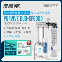 在飛比找PChome24h購物優惠-愛惠浦 EVERPURE PURVIVE Duo-EF600