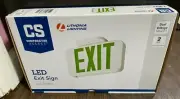 LED Exit Sign / Emergency Light Combo Lithonia Lighting CS Contractor Select