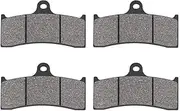 Motorcycle Repa Motorcycle Parts Semi-Organic Metal Front & Rear Brake Pads For CB1300 CB 1300 SC40 1998 1999 2000 Spare partsir(2 Pairs Front)