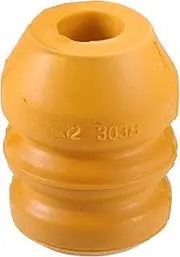 X AUTOHAUX 1pcs 1.97 Inch Front Suspension Bump Stop Strut Bumper Bump Stop for Volkswagen Golf 1.8L A/T GLS Hatchback No.1H0412303B Rubber Yellow