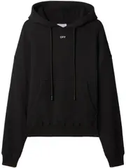 [Off White] Off White-Felpa Con Cappuccio-Uomo S
