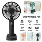 Mini Portable Fan Cooling Hand-held Desk Cooler USB Air Rechargeable 3 Speeds