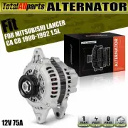 Alternator W/ 2-Pin for Mitsubishi Lancer CA CB 1.5L 4G15 1990-1992 Hatchback (for: Mitsubishi)