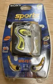 Sony Sports Walkman WMFS11 Cassette Player FM/AM Mega Bass New In Box Vintage