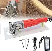 Handheld Electric Carpet Tufting Shears,Carpet Carving Machine with Power Adapter for V-Shaped Textures,120W Tufting Carpet Scissors with Acrylic Auxiliary Plate