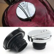 Moto Fuel Gas Tank Cap Fit Harley XL Sportster XL883 XL1200 48 Dyna Freewheeler