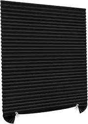 No Drill Blinds, Blackout Blinds Stick On Non Woven Fabric Self Adhesive Blinds Window Roller No Drilling Temporary Shades Black Out Blinds for Windows 60x180cm