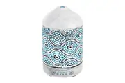mbeat activiva Metal Essential Oil and Aroma Diffuser (Vintage White, 100ml)